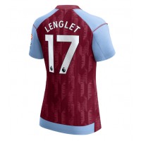 Aston Villa Clement Lenglet #17 Replica Home Shirt Ladies 2023-24 Short Sleeve